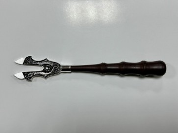 obg-n721 大淵光則 龍 蓋取り銀製 茶道具 小物