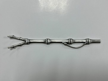 obg-n725 大淵光則 竹形 蓋取り銀製 茶道具 小物