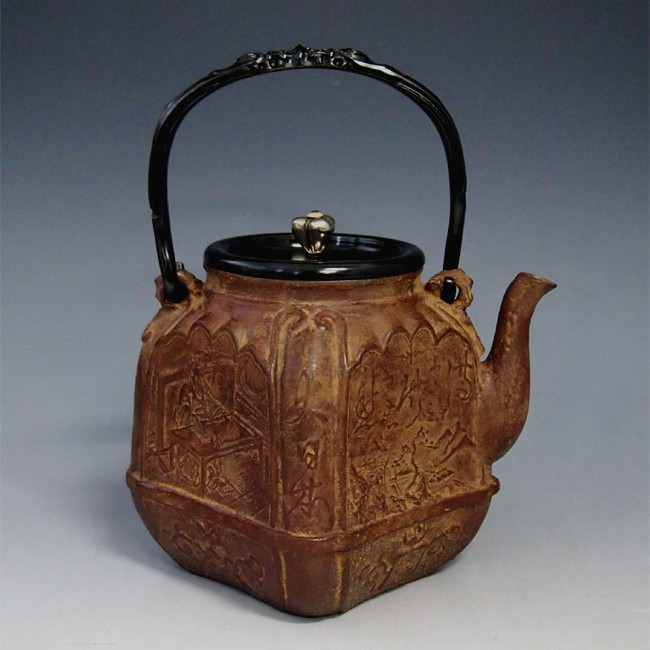 17世紀頃　安南　油壺　4客 タカチ　高さ3〜6.5㎝　東な6-0604③ 17世紀頃 安南 油壺 4客 タカチ 高さ3〜6.5㎝ 東