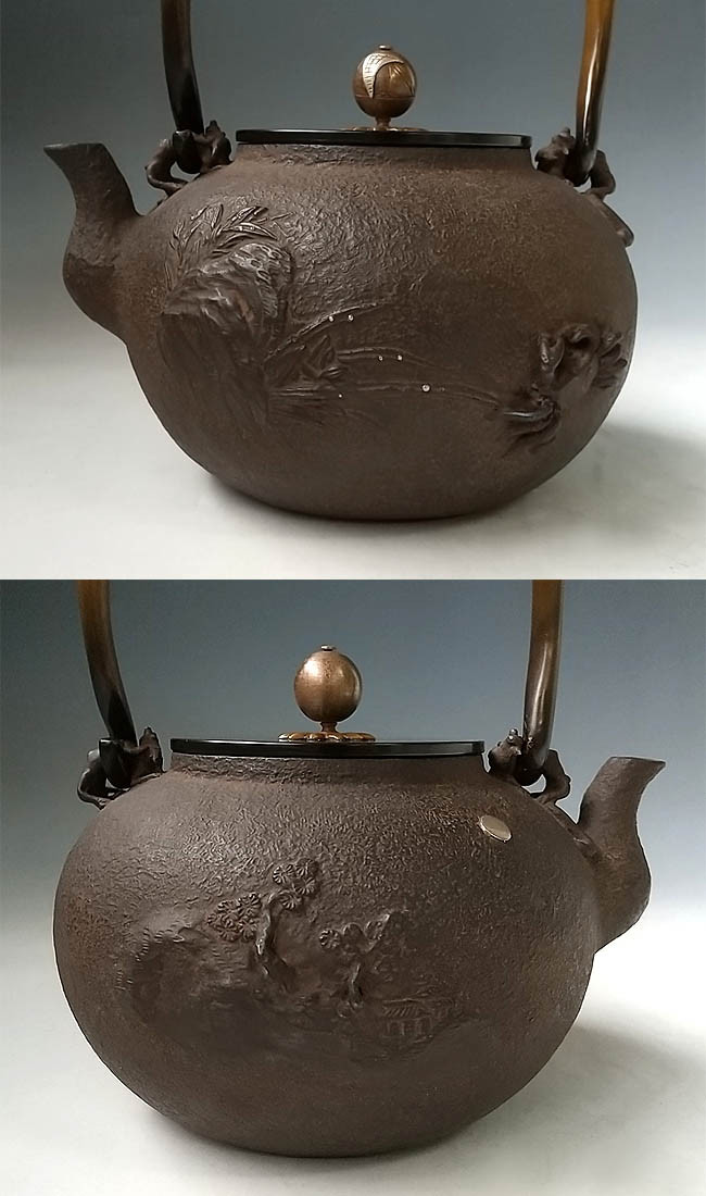 連休SALE！時代物　大きな花形　鉄瓶　m18 14世紀 – 燦禾 SANKA