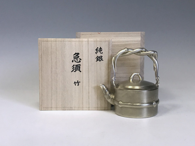 【純銀製】光則作 竹 置物 シルバー silver 銀工芸 純銀製】光則作 竹 置物 シルバー silver 銀工芸(置物)｜売買