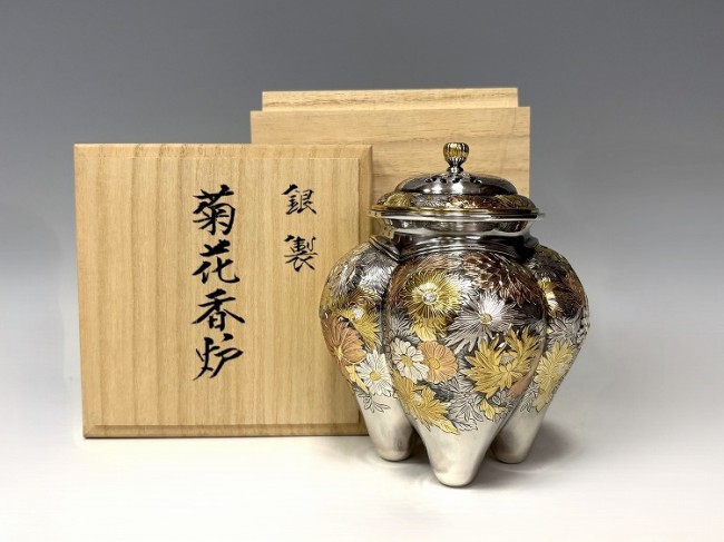 銀香炉 高岡