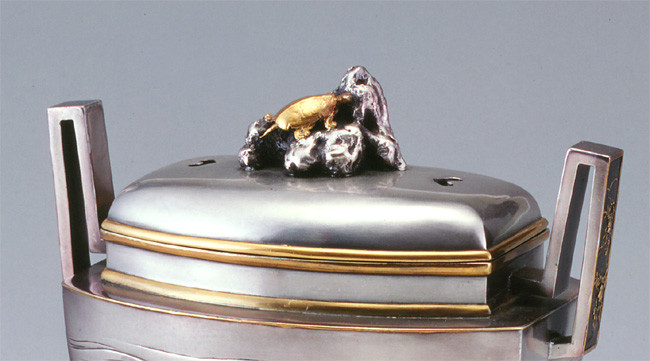 sk53-14, 金魚香炉 銀香炉