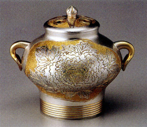 sk38-08,宝寿想香炉　銀香炉