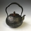 hn901sa　般若勘渓作 松虫文砂鉄鉄瓶 約1.6L 【日本製・証明書付き】【海外対応可】