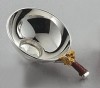 No.obg-n072, pure silver tea-strainer, two goldfish, Mitsunori Oobuchi