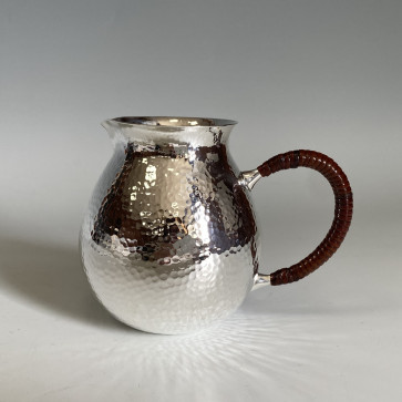 obg-n702, 大渊光则 槌纹 纯银茶海 约0.2L 纯银茶具 公道杯