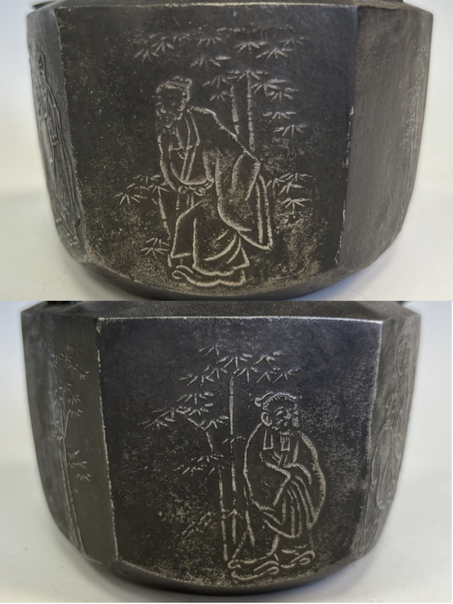 中国壺 宜興紫砂壺・小扁敦120ml（濃茶）（中国茶器のティーポット