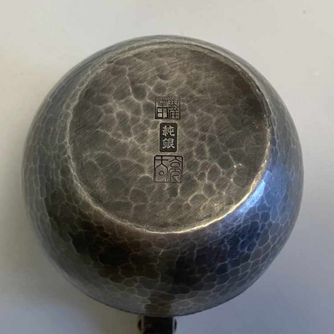 ogk001, 纯银泡茶壶宇宙银河约0.3L 西片亮太&银祥堂作银壶
