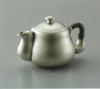 obg-n013, 大渊光则 七福神 惠比寿天形 纯银泡茶壶 梨子肌理 约0.2L 纯银 银壶