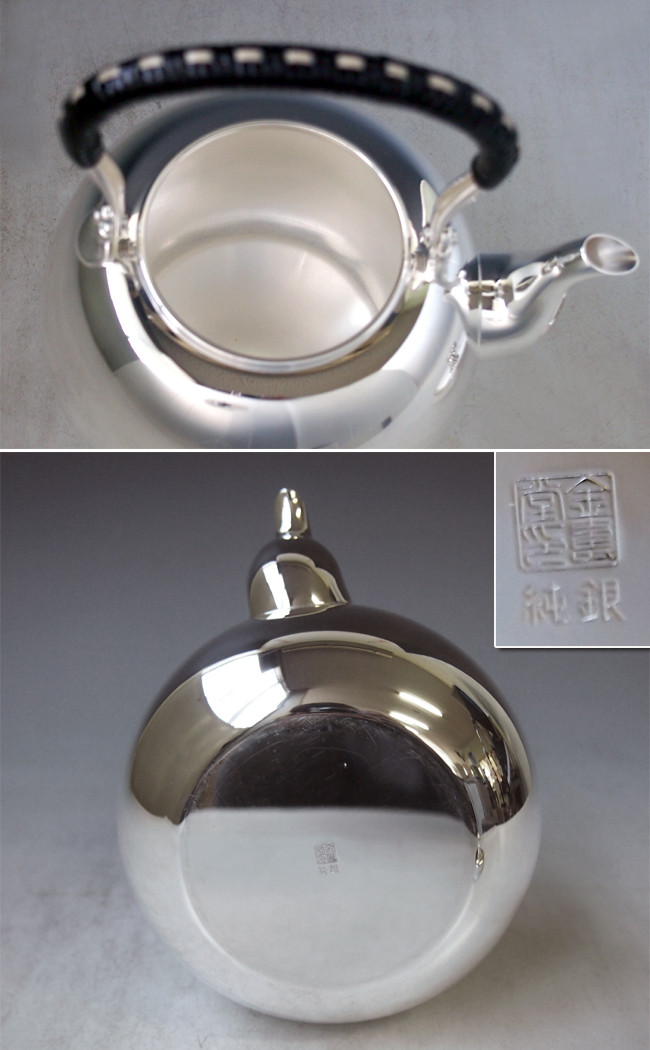 yw1, 純銀銀壺亮面（小）約1.0L 燒水壺