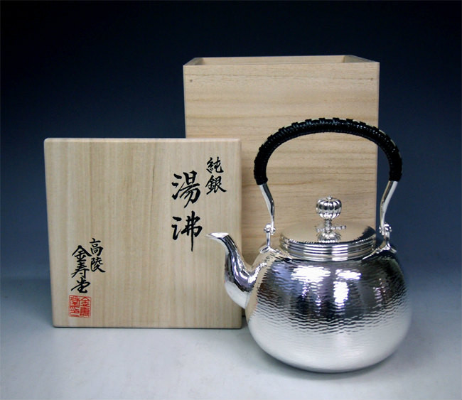 yw5, 純銀銀壺席紋壺身約1.0L, 銀壺