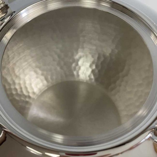 obg-n128, 大淵光則槌紋純銀燒水壺約1.0L 純銀銀壺