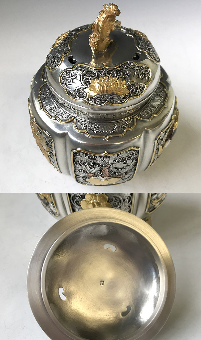 【和】周政作 ★香炉　美品 sk-38-10-5.jpg