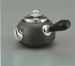 銀　茶壺 uk2s, 纯银银壶槌纹（小） 约0.1L,泡茶银壶