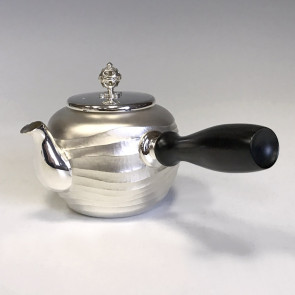 obg-n532, 大淵光則 波浪紋 純銀泡茶壺 約0.3L 純銀 銀壺